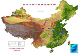 中石油西气东输工程